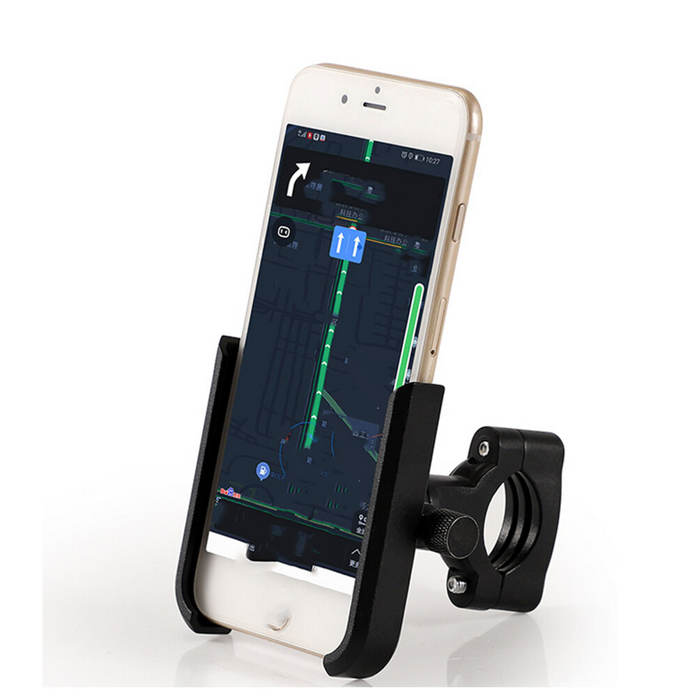 Cell Phone Aluminum Mount Holder GPS Motorcycle MTB Bike Bicycle 360 Rotation