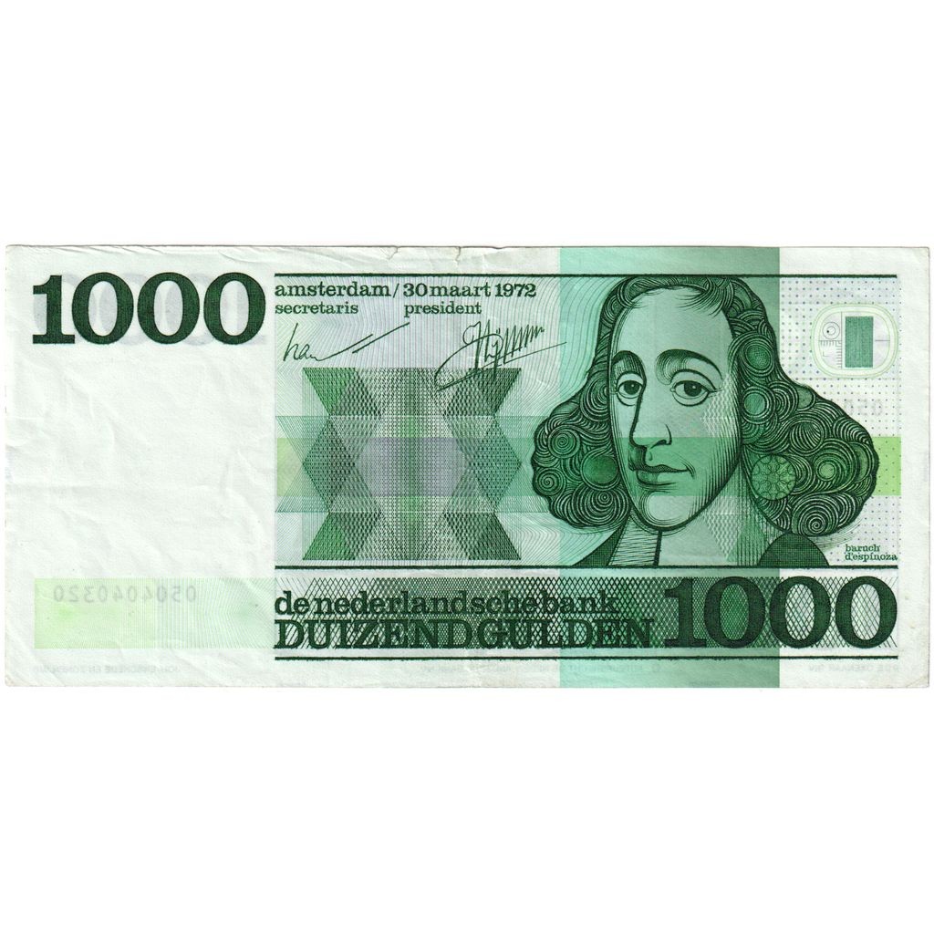 [#376862] Netherlands, 1000 Gulden, 1972-03-30, EF