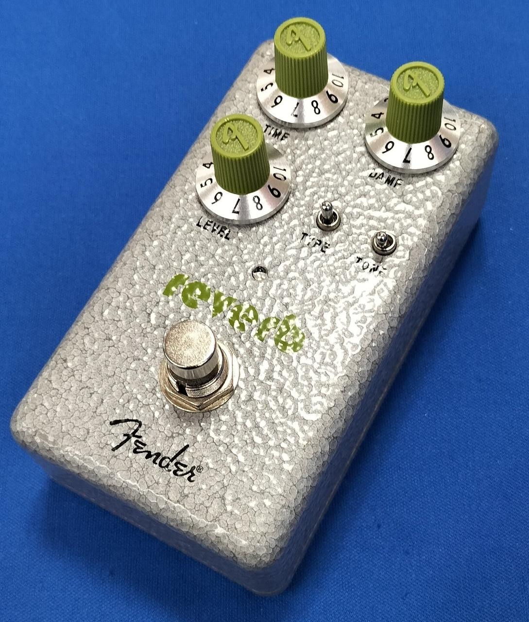 Fender Hammertone Reverb Guitar Effects Pedal – Compact Analog Unit – Japan