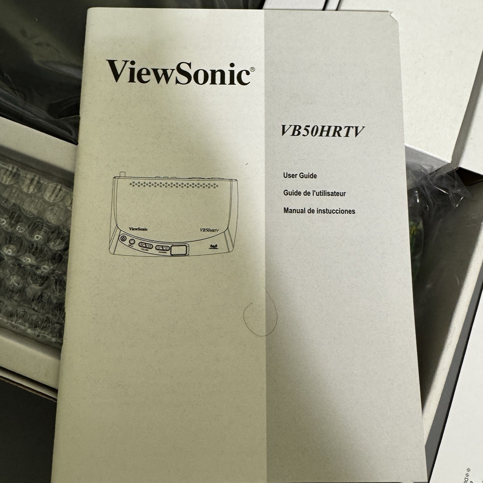 ViewSonic VB50HRTV High-Resolution TV Tuner VSACC23126-1M