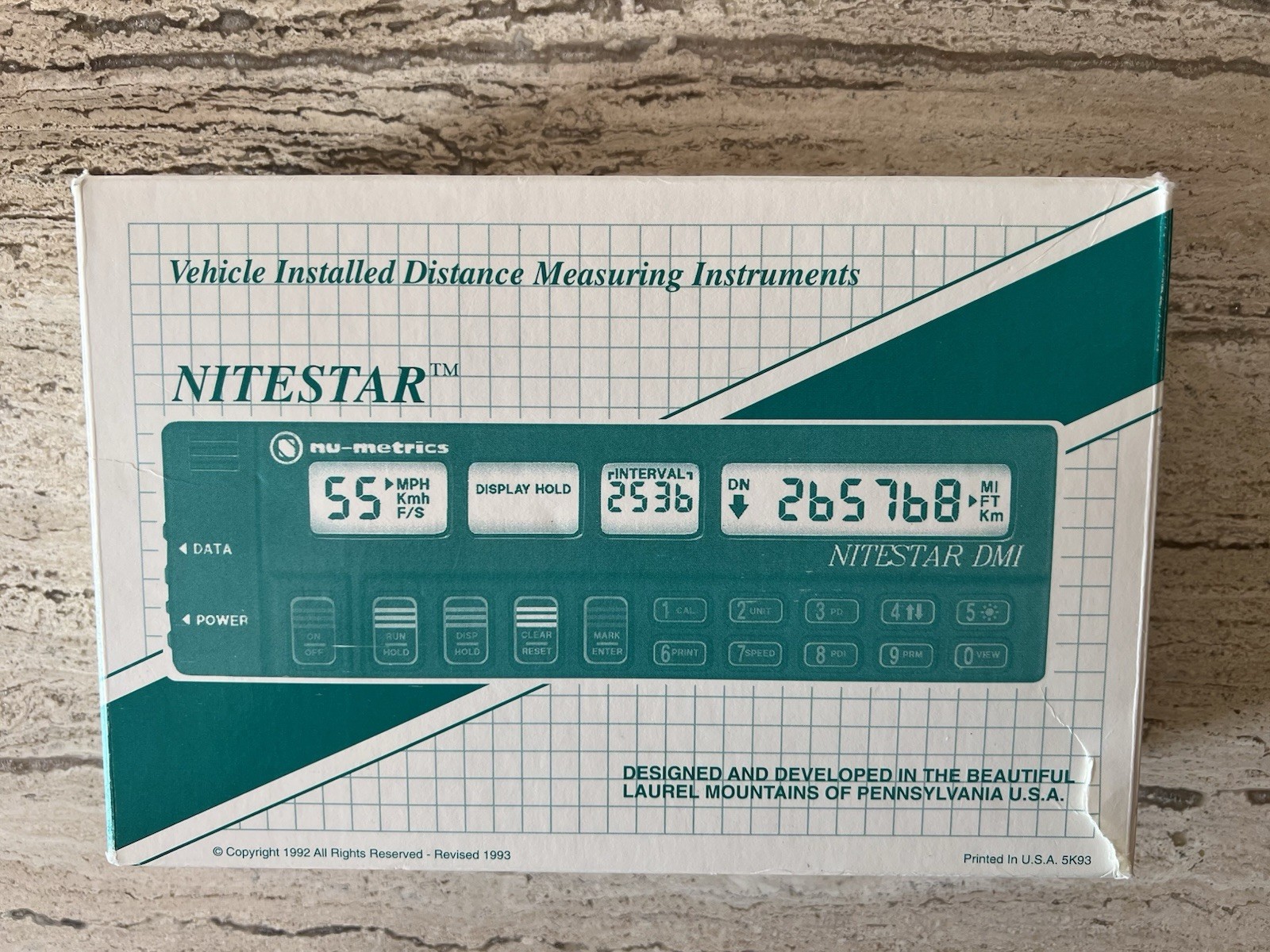 Nitestar DMI  NS-60  Vehicle Distance Measurer  nu-metrics