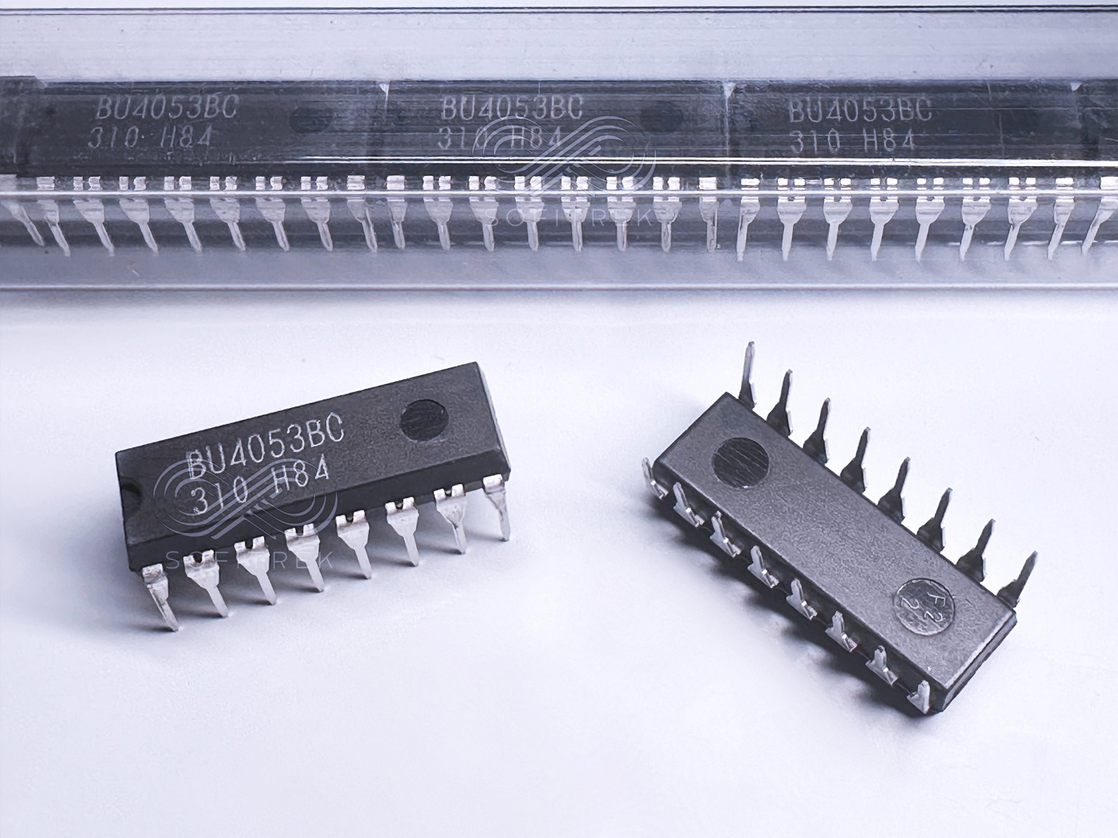 2X BU4053BC BU4053 ROHM Triple 2-Ch Analog Multiplexer Demultiplexer IC DIP-16