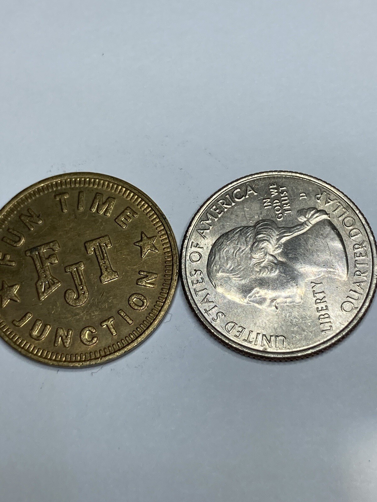 Fun Time Junction Fairfield New Jersey Arcade Game Token #pv1