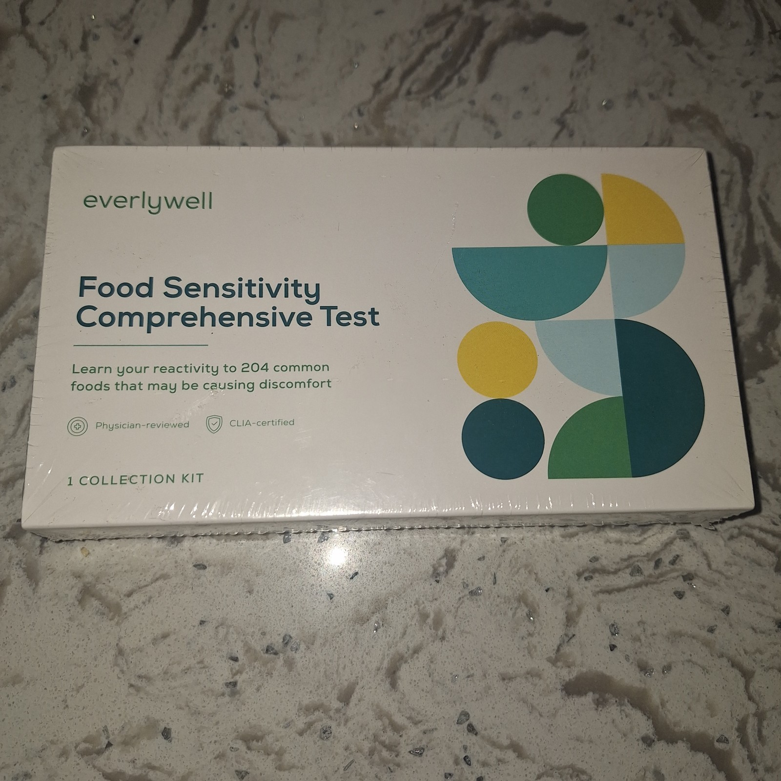 Everlywell Food Sensitivity Comprehensive Test 204 Foods – New & Sealed