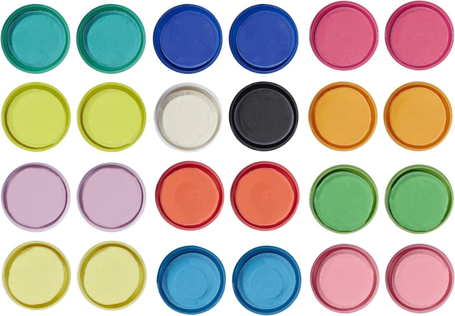 Play-Doh Eggs 24-Pack: Colorful Modeling Compound for Creative Play - Non-Toxic
