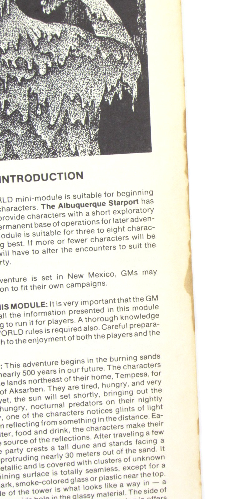 Gamma World Referee's Screen & Mini-Module 1981 TSR6501 Original