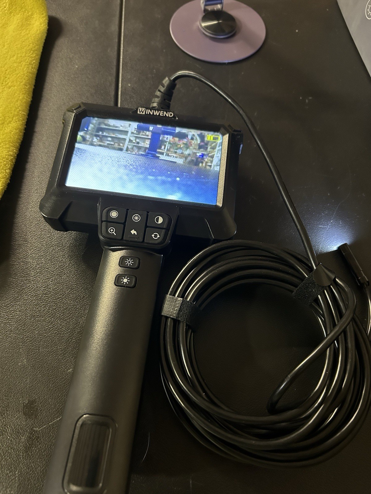WINWEND Industrial Endoscope G60-M HD Flexible Shaft Waterproof Camera