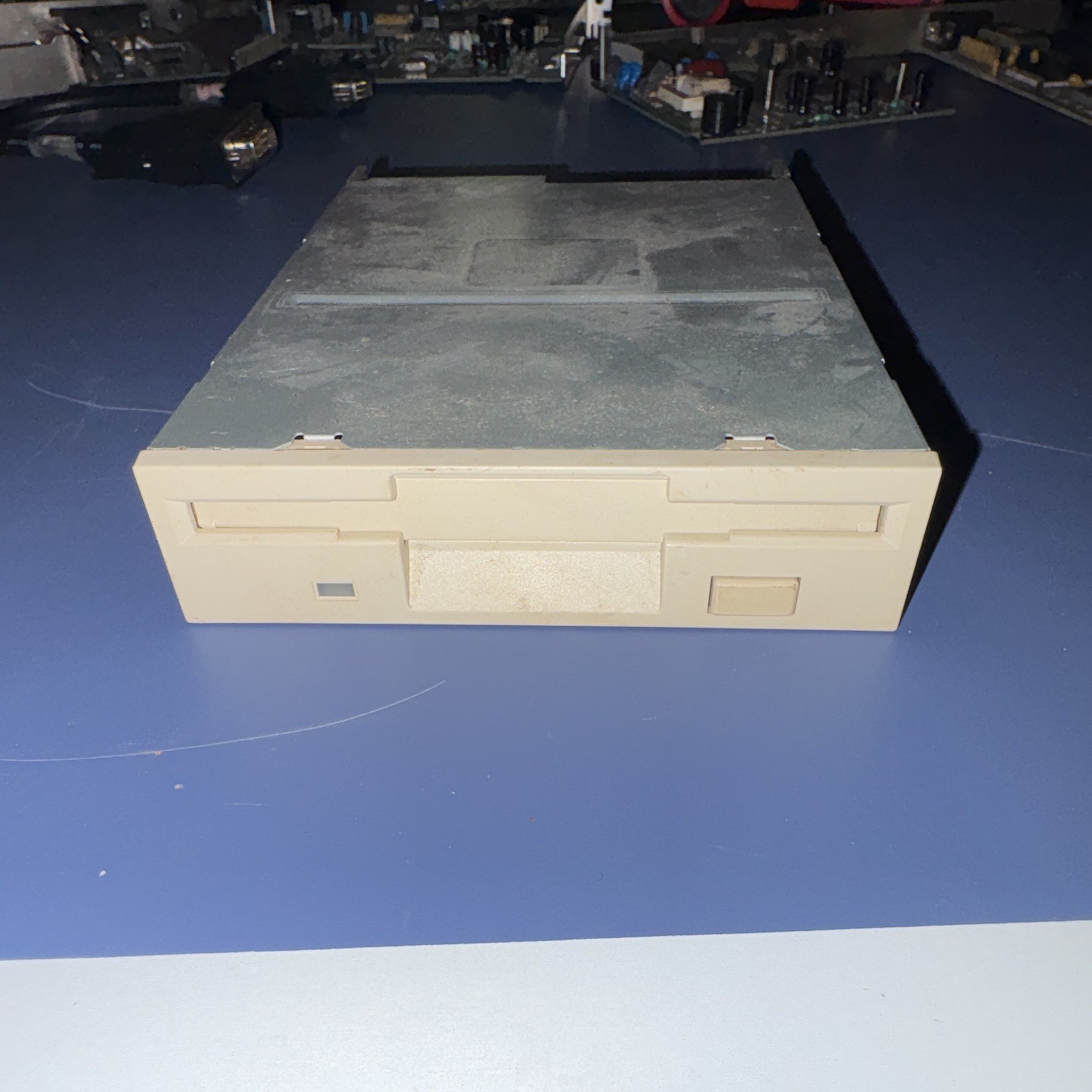 TEAC FD-235HF 3½" Internal Floppy Disk Drive for PC, Beige/Gray