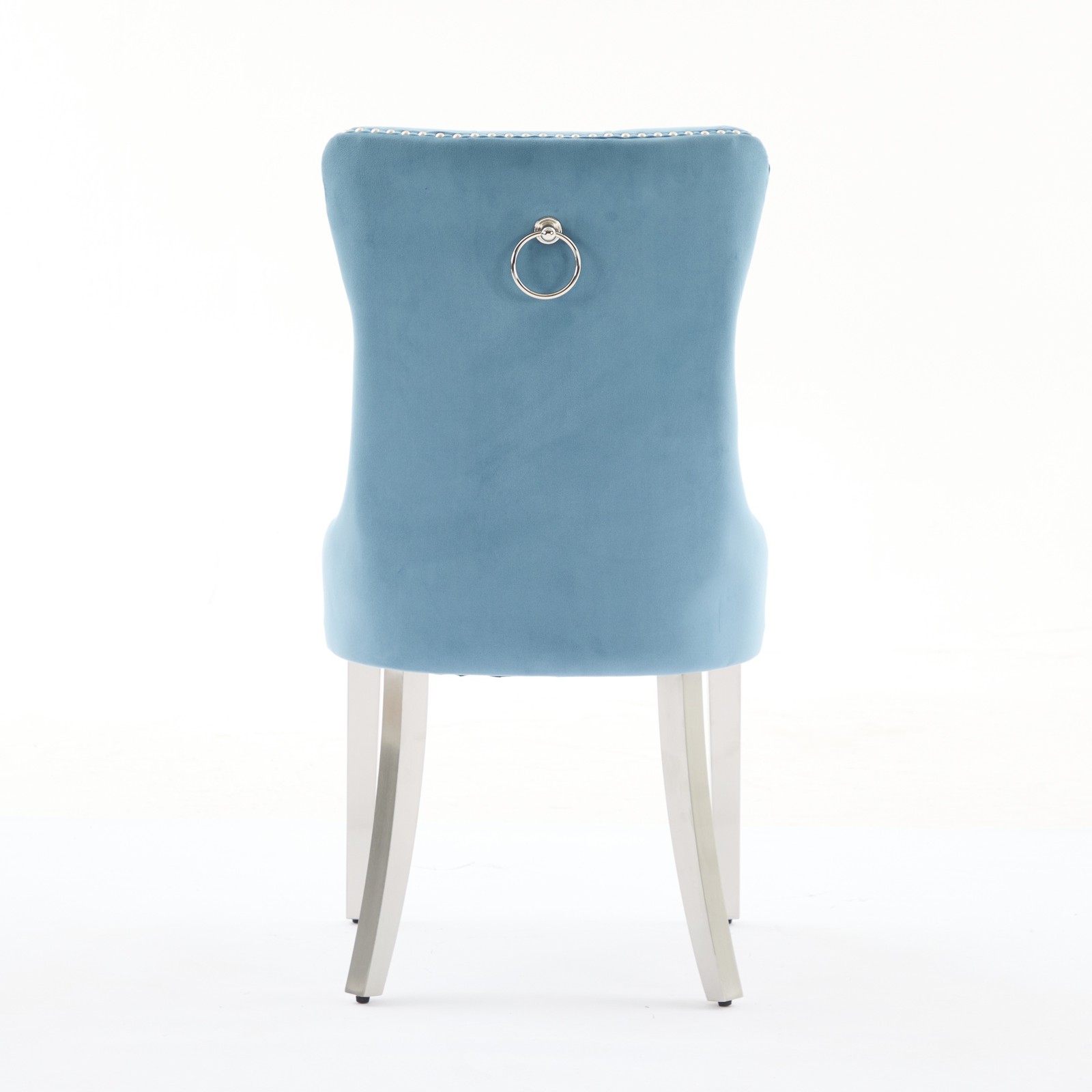Nikki Collection Modern, High-end Tufted Solid Wood Contemporary Velvet Uphols