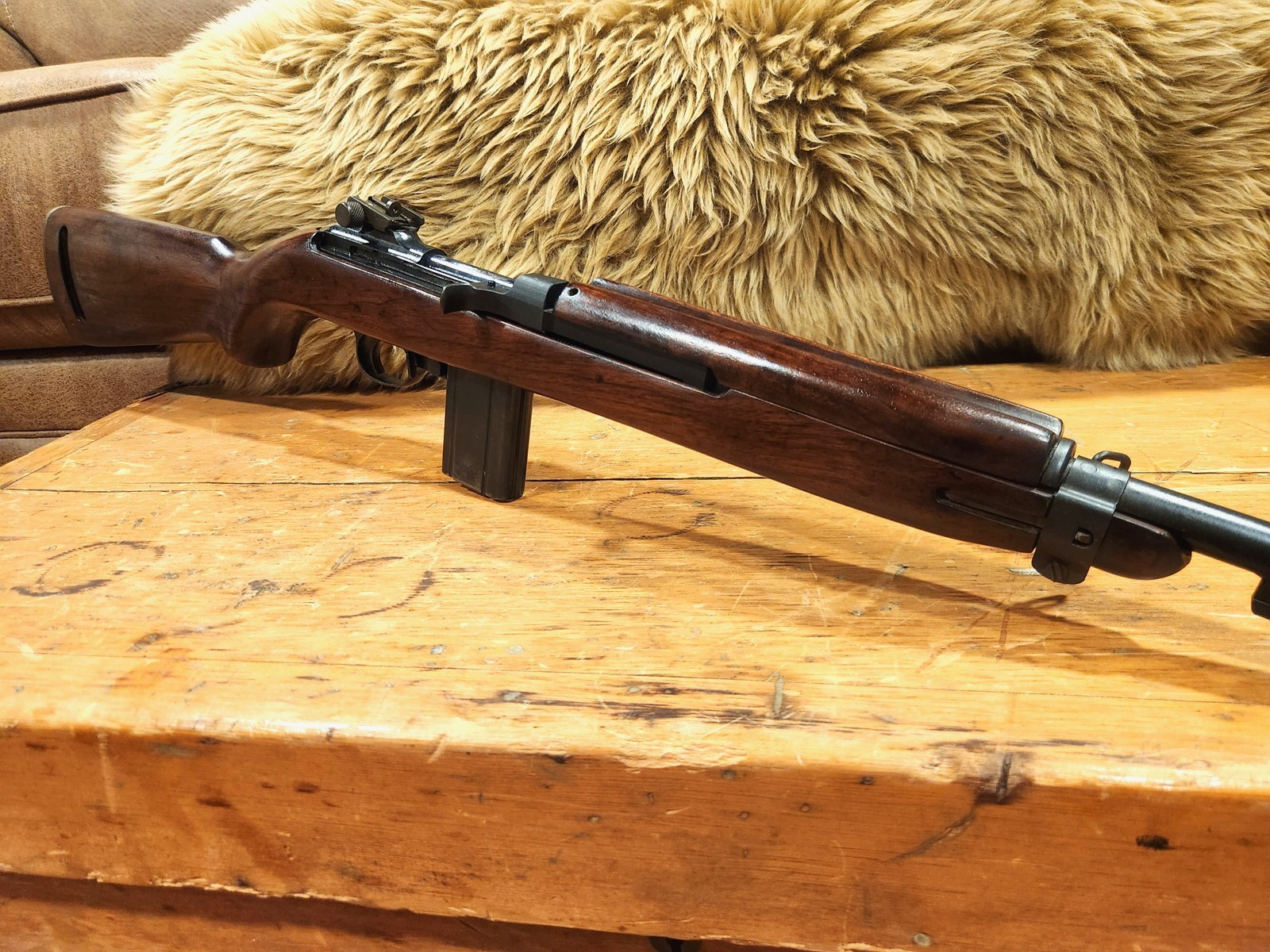 USGI M1 Carbine Stock Refinished By SPT Arsenal. With Metal And Handguard!