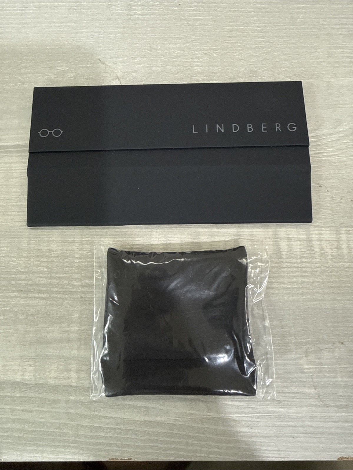 BRAND NEW Release! Collapsible Lindberg Eyeglass-Sunglasses Black Hard Case