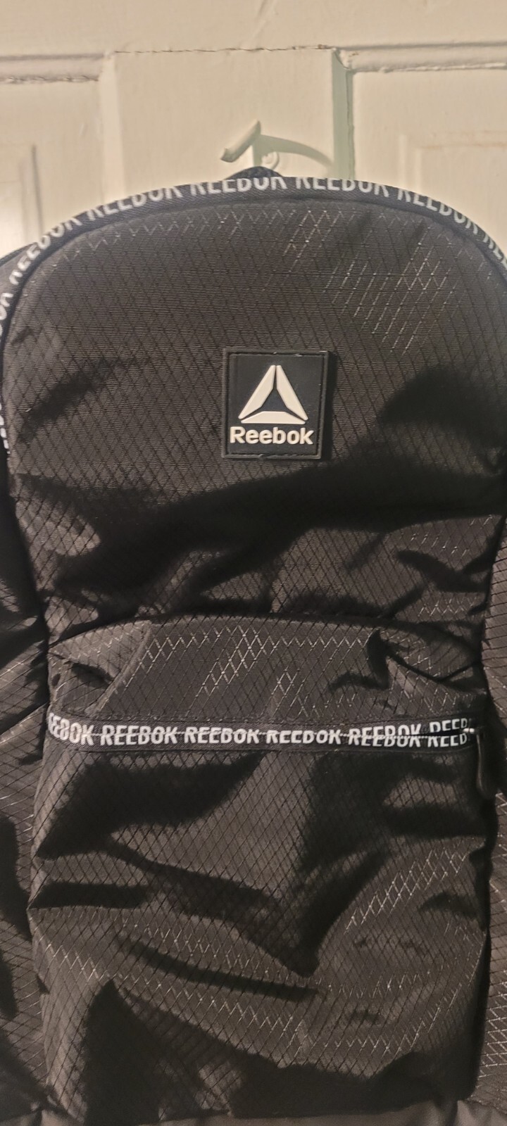 Reebok Black Hiking Backpack With Laptop Pocket/ Straps