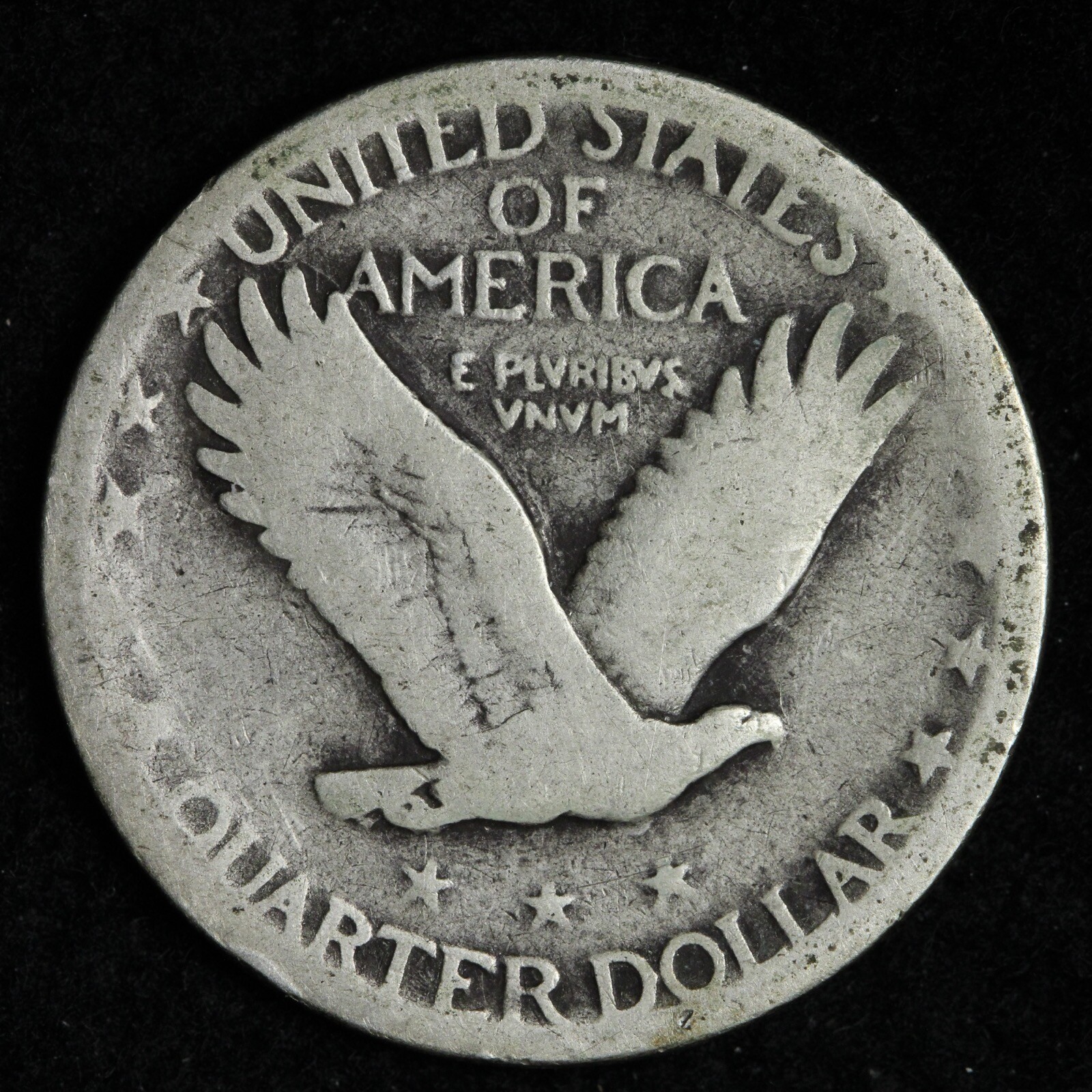1926 Standing Liberty Silver Quarter E302 KM