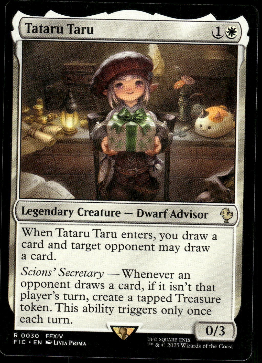 1x Tataru Taru - Commander: FINAL FANTASY - NM - MTG