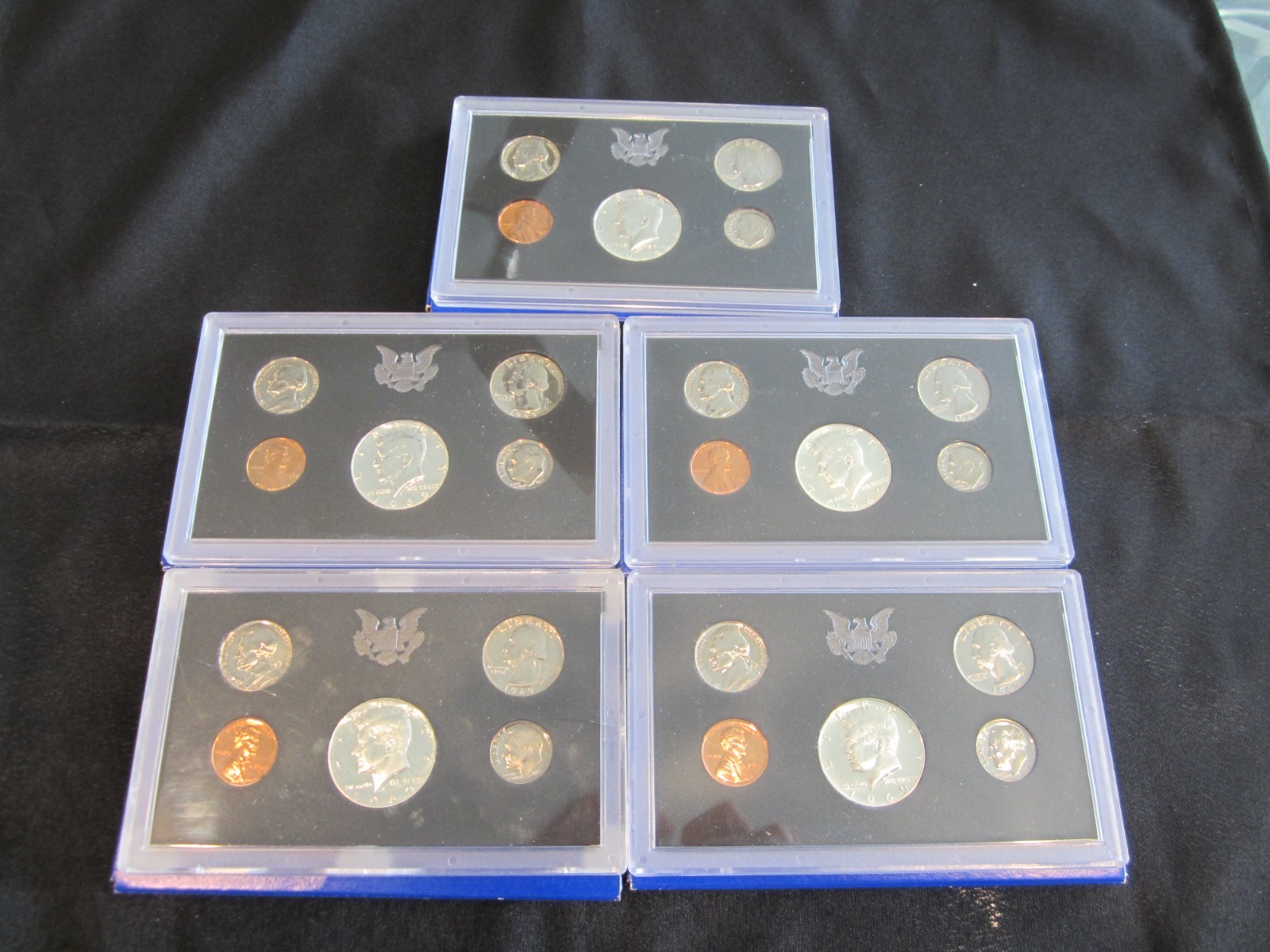 1969 Proof Set Lot of 5