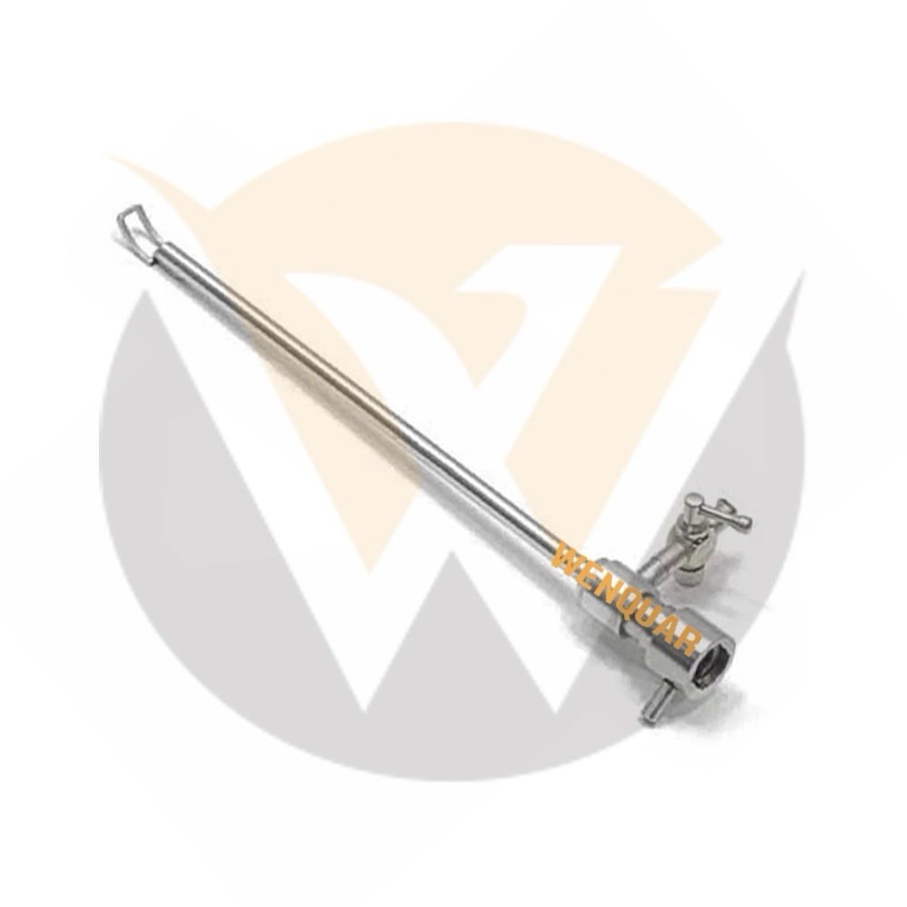 Endoscope sheath for brow lift surgery with hole (upward), 4mmx17.5cm 30 degree