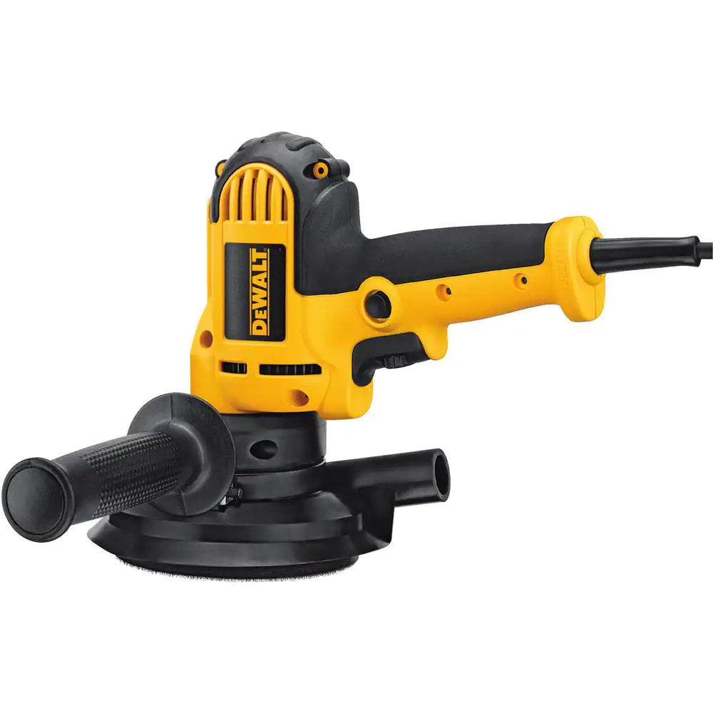 Dewalt 6 Amp Corded Variable Speed Disk Sander 5 in 8 Hole Hook Loop Pad