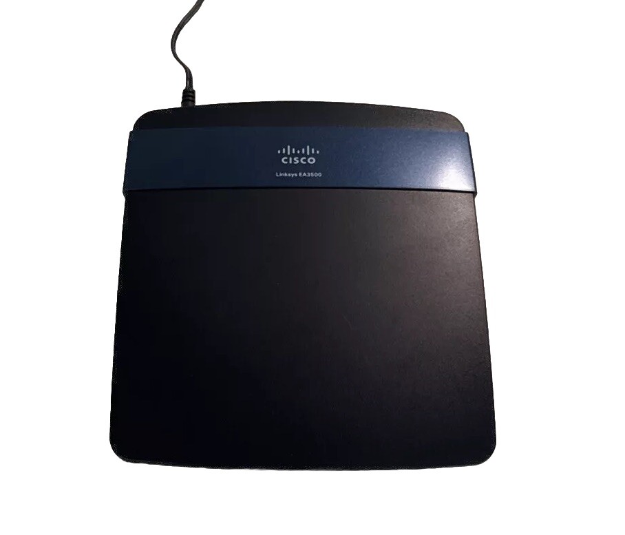 Linksys EA3500 450 Mbps 4-Port Gigabit Wireless N Router Used Works