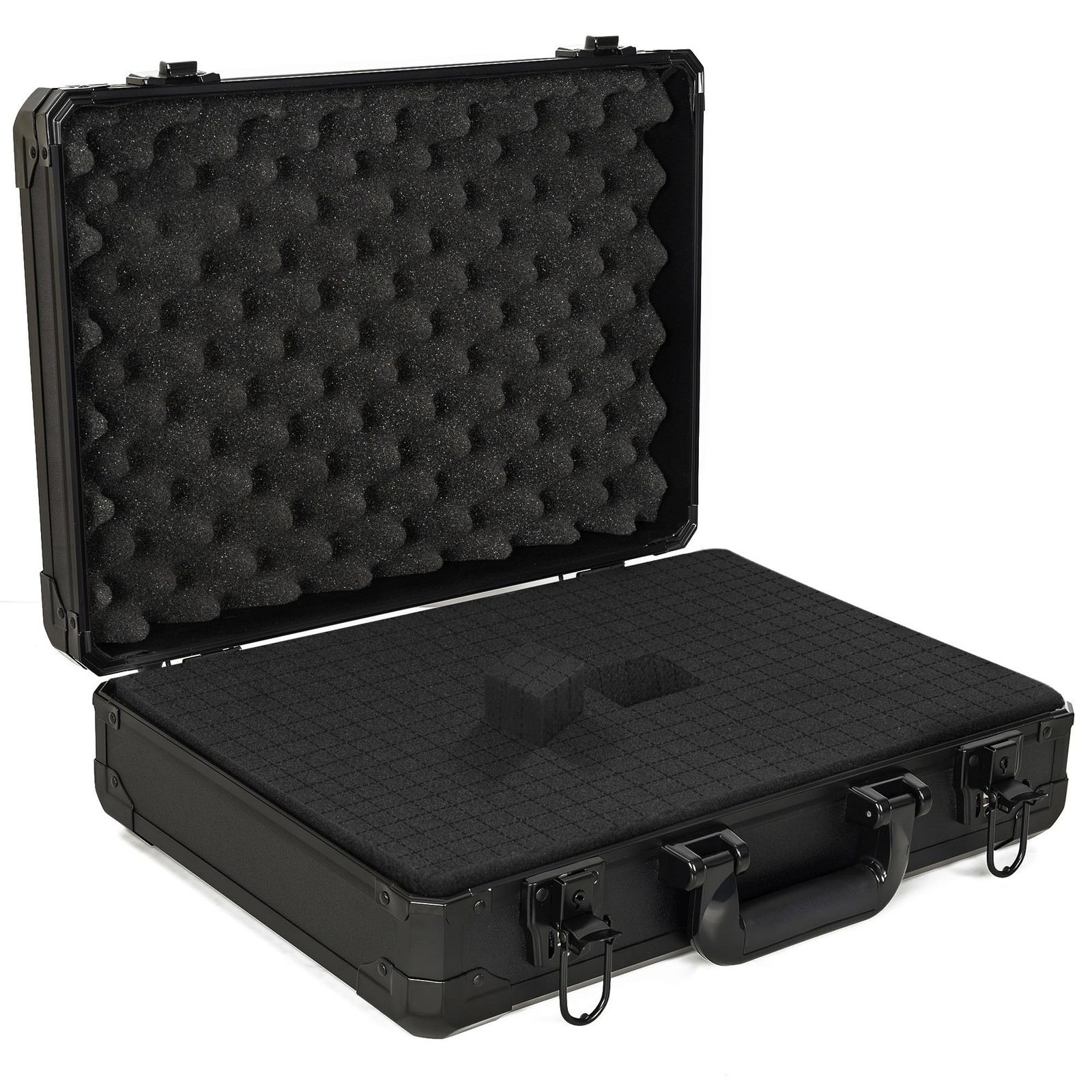 15 Inch Aluminum Carrying Case 15 X 11 X 6 Inch Ideal for Microphone & Camera...