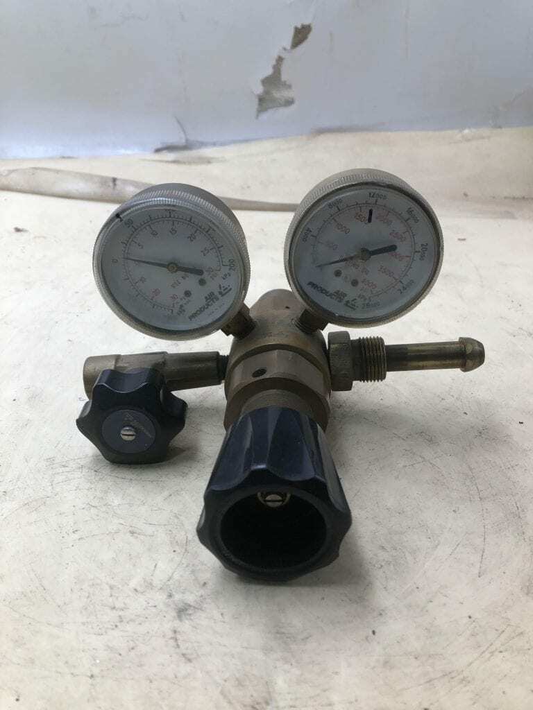 Air Products E12BN145ACGA Pressure Regulator Valve Brass Gas