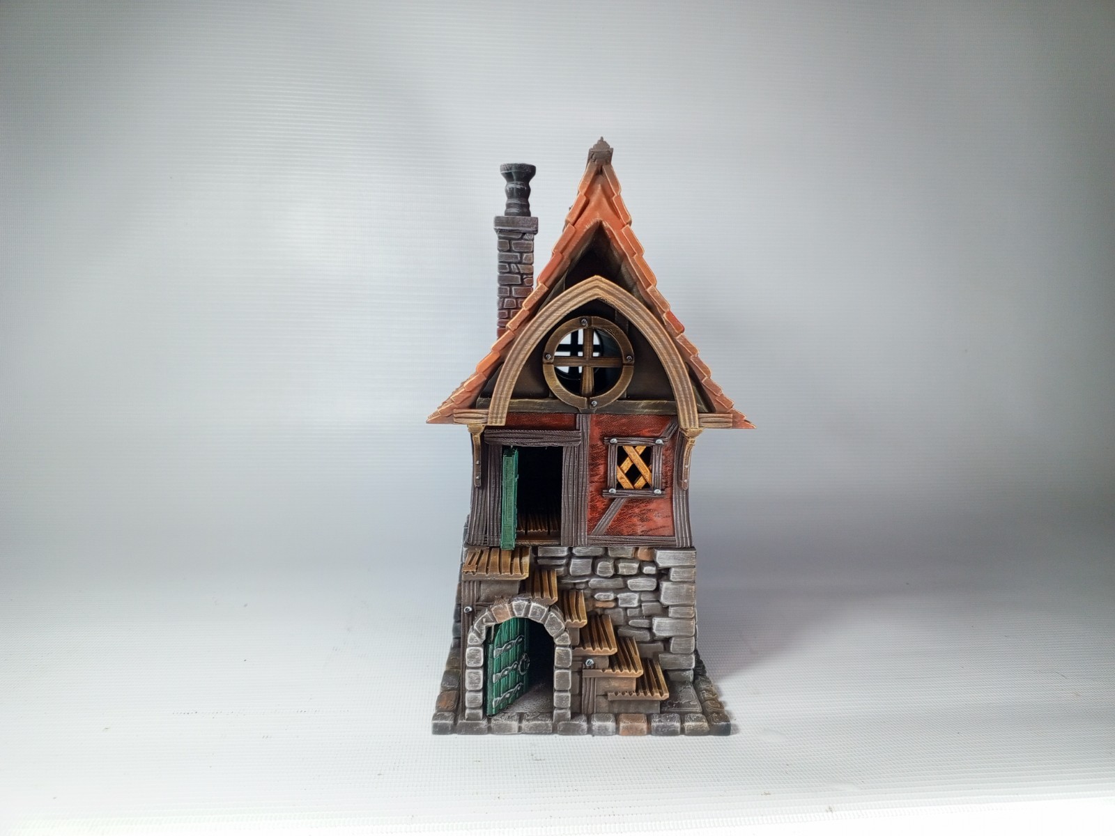 3d printed Fantasy house 28mm DnD Miniatures, Tabletop terrain, RPG, War Game