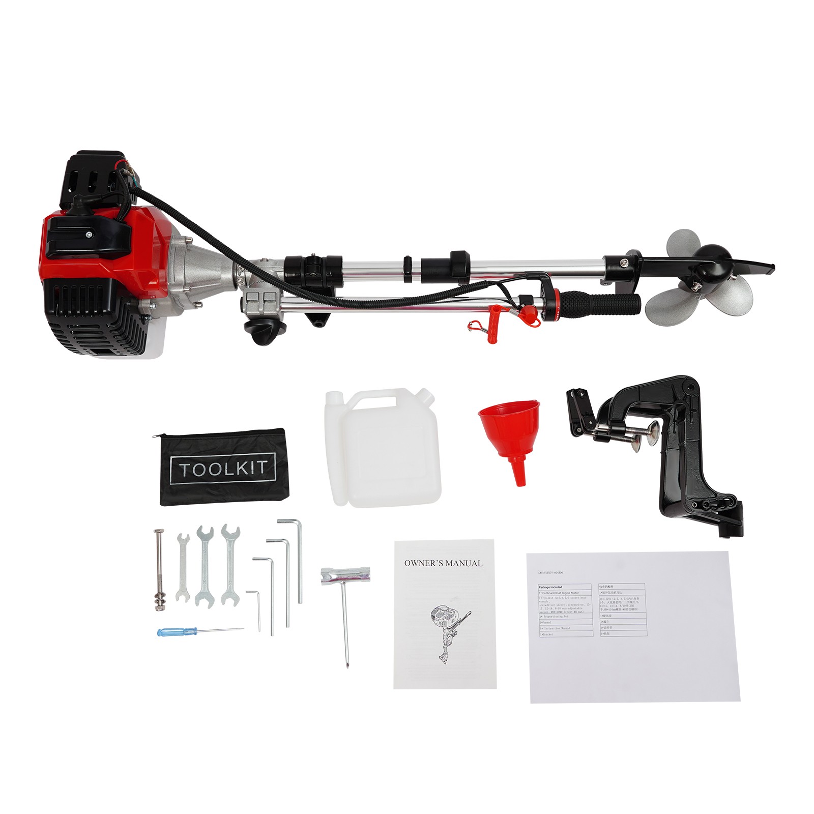 2.3 Hp 2 Stroke Outboard Motor, Outboard Motor, 2.3hp Boat Engine