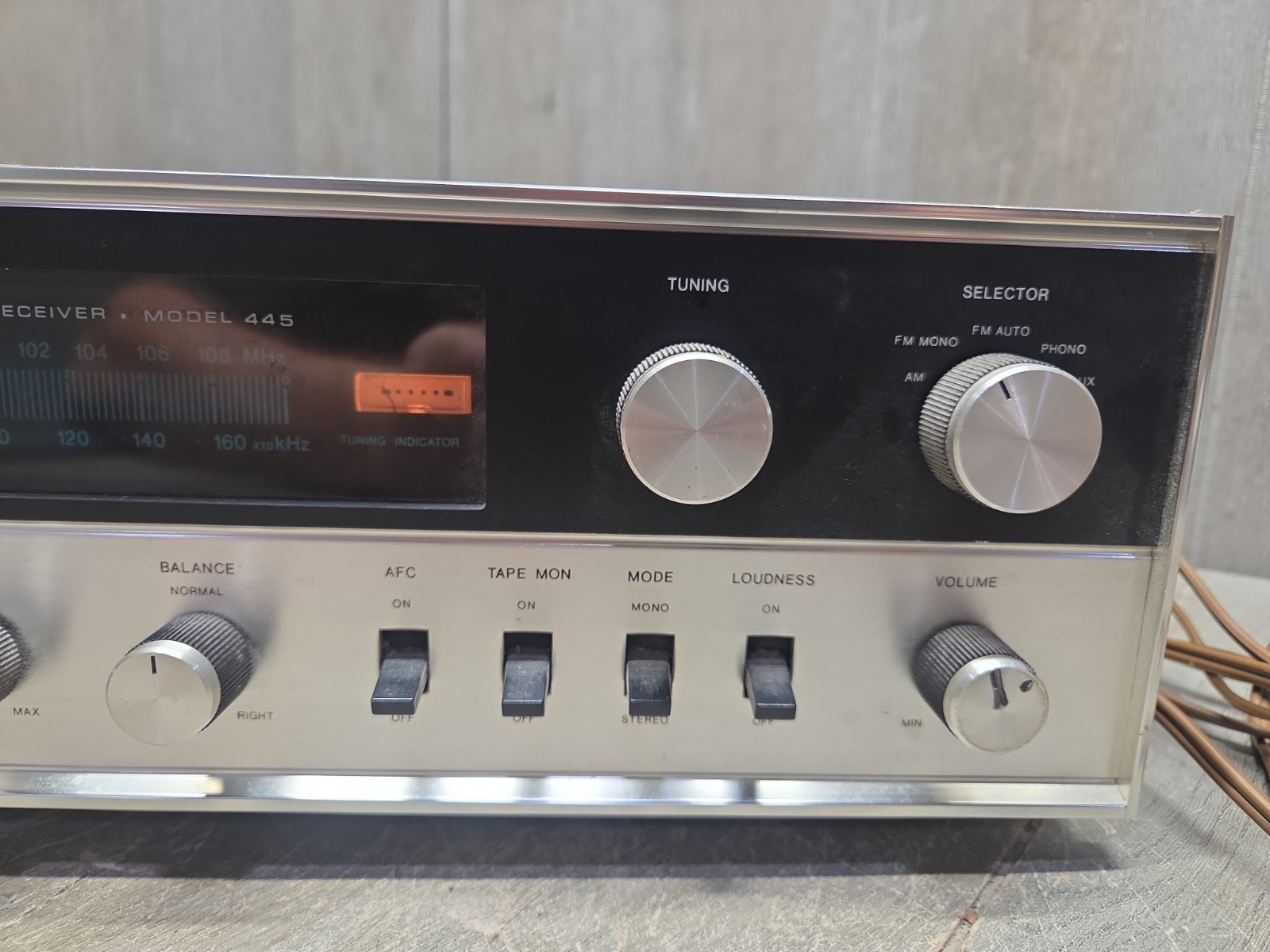 Allied 445 Solid State Stereophonic Receiver