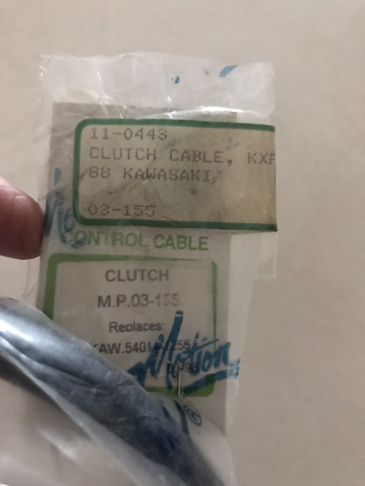 Kawasaki Tecate 250 Clutch Cable Motion Pro 11-0443