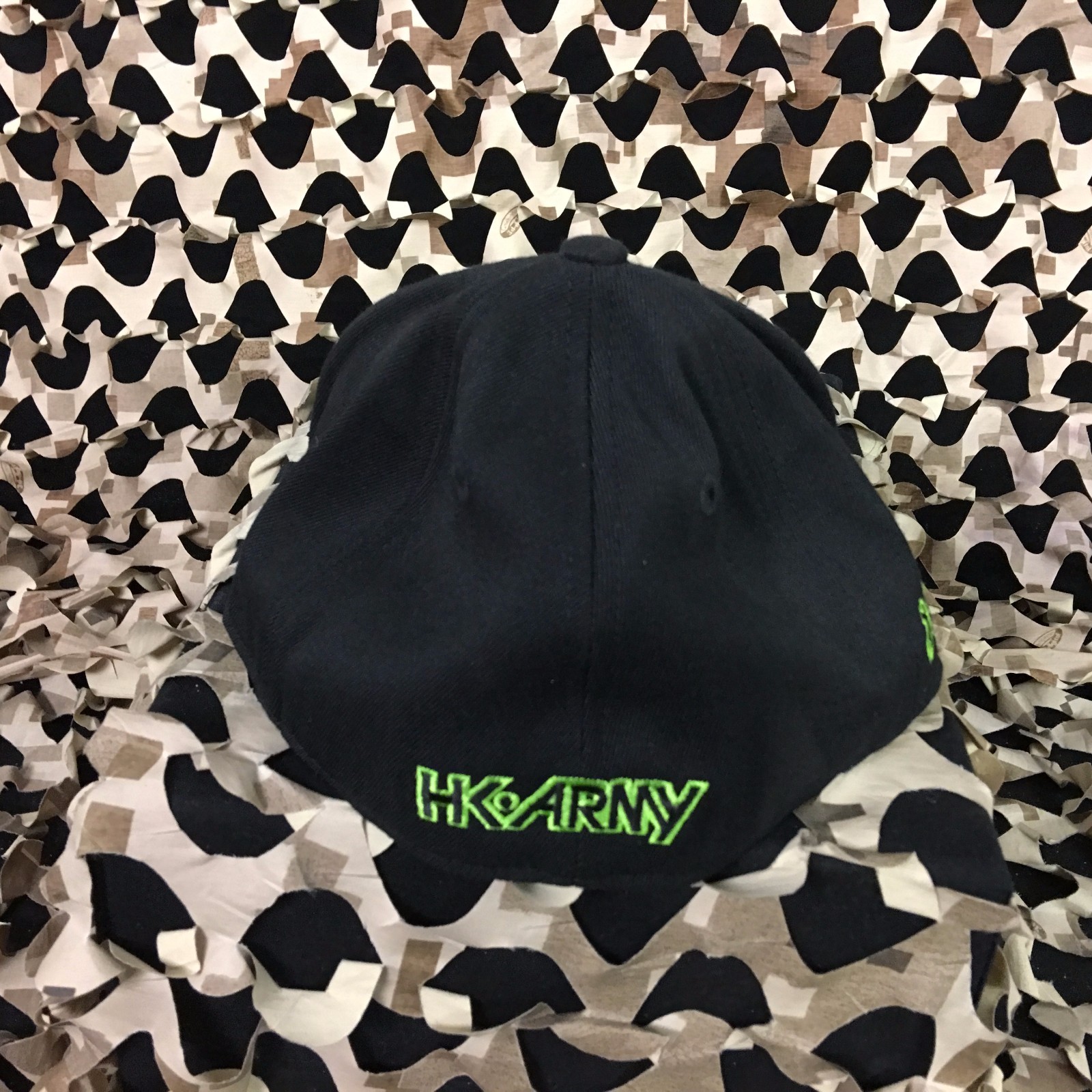 NEW HK Army Flex Fit H Hat - Neon - Small/Medium