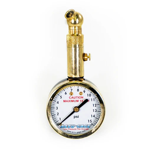 Milton® ACCU-GAGE® by Milton® S15XA Swivel Angle Chuck Dial Tire Pressure Gauge