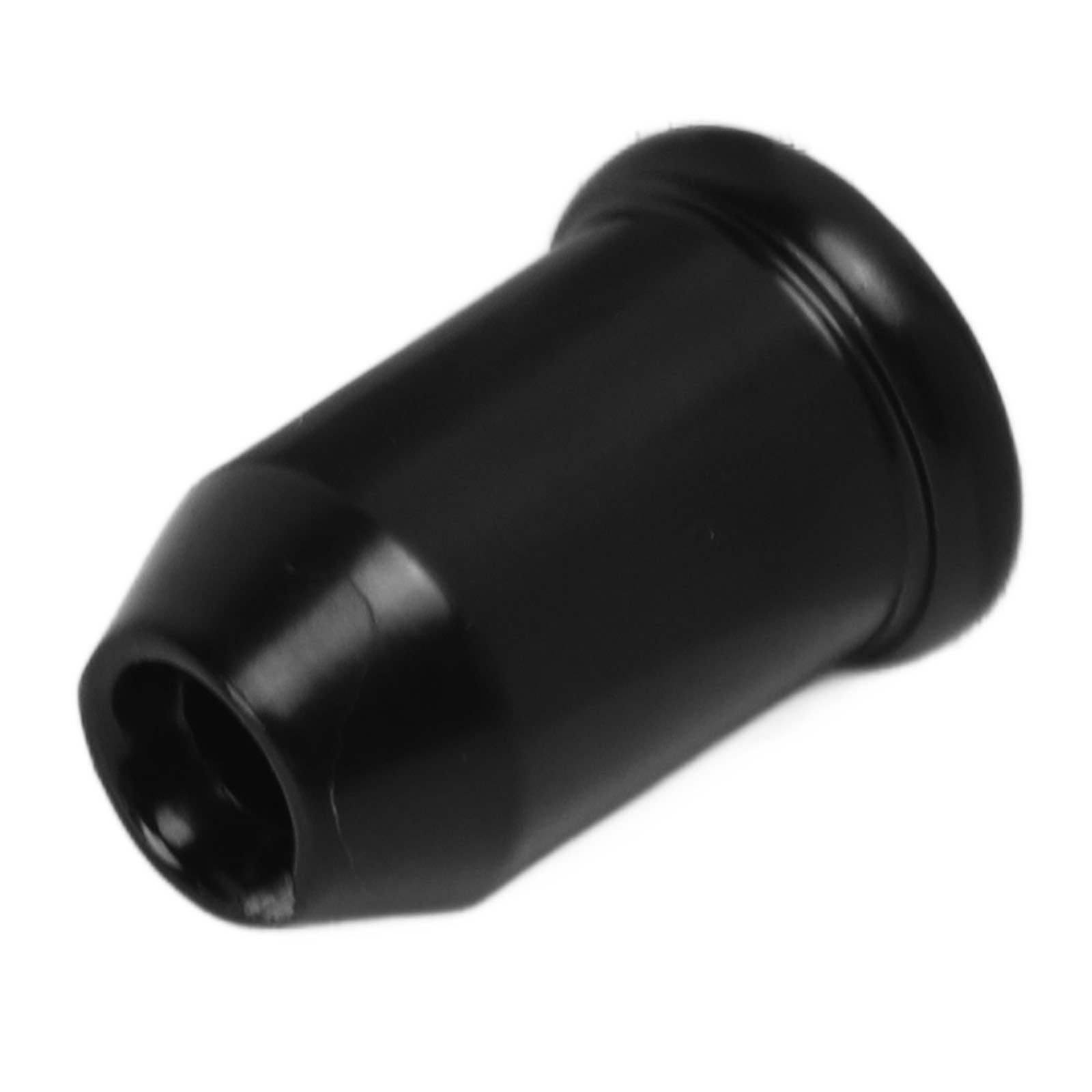 (Black)12x Guitar Ferrules String Cap Mounting Buckle Through Body Bushing ECA