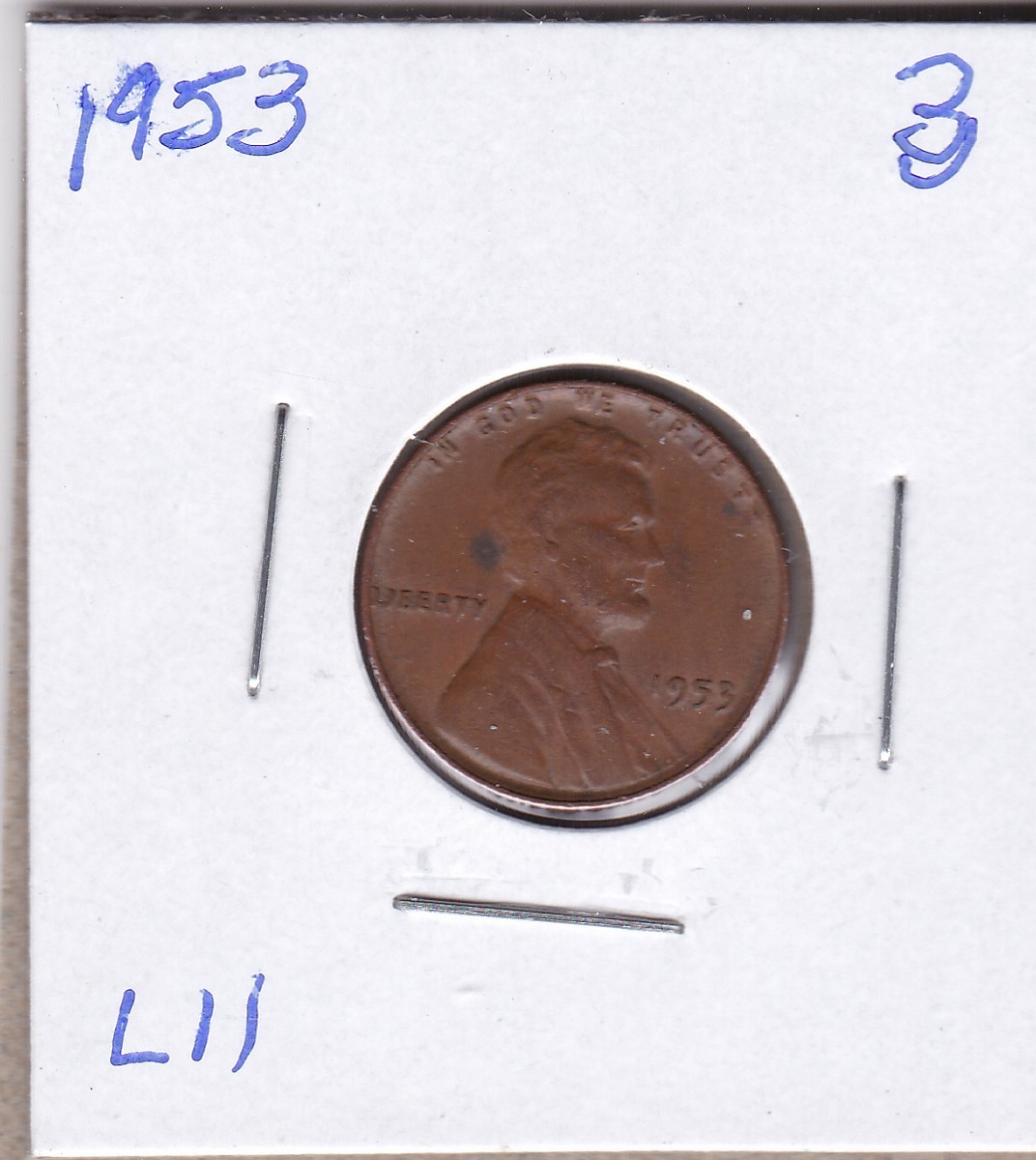 1953 Lincoln Cent L11 PMDD