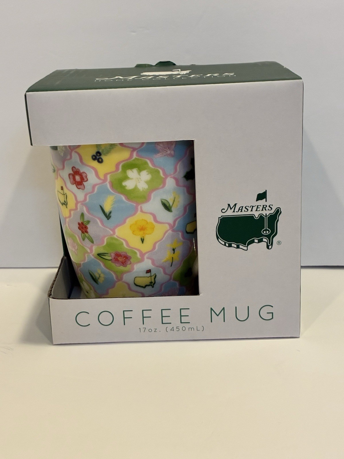 New 2026 The Masters Golf Tournament Floral Coffee Mug Augusta National Flowers