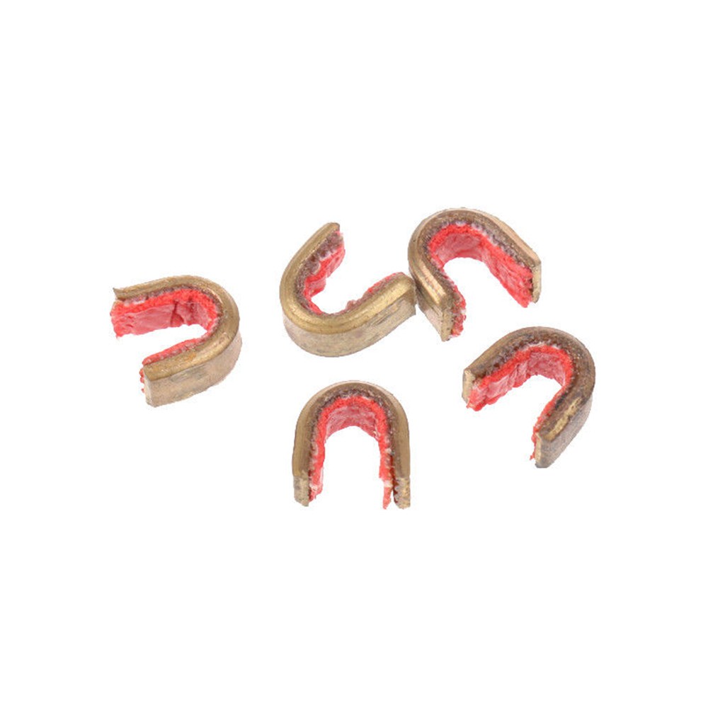 Outdoor Archery String Nocking Points Brass Nock Buckle Clips Bow String Protect