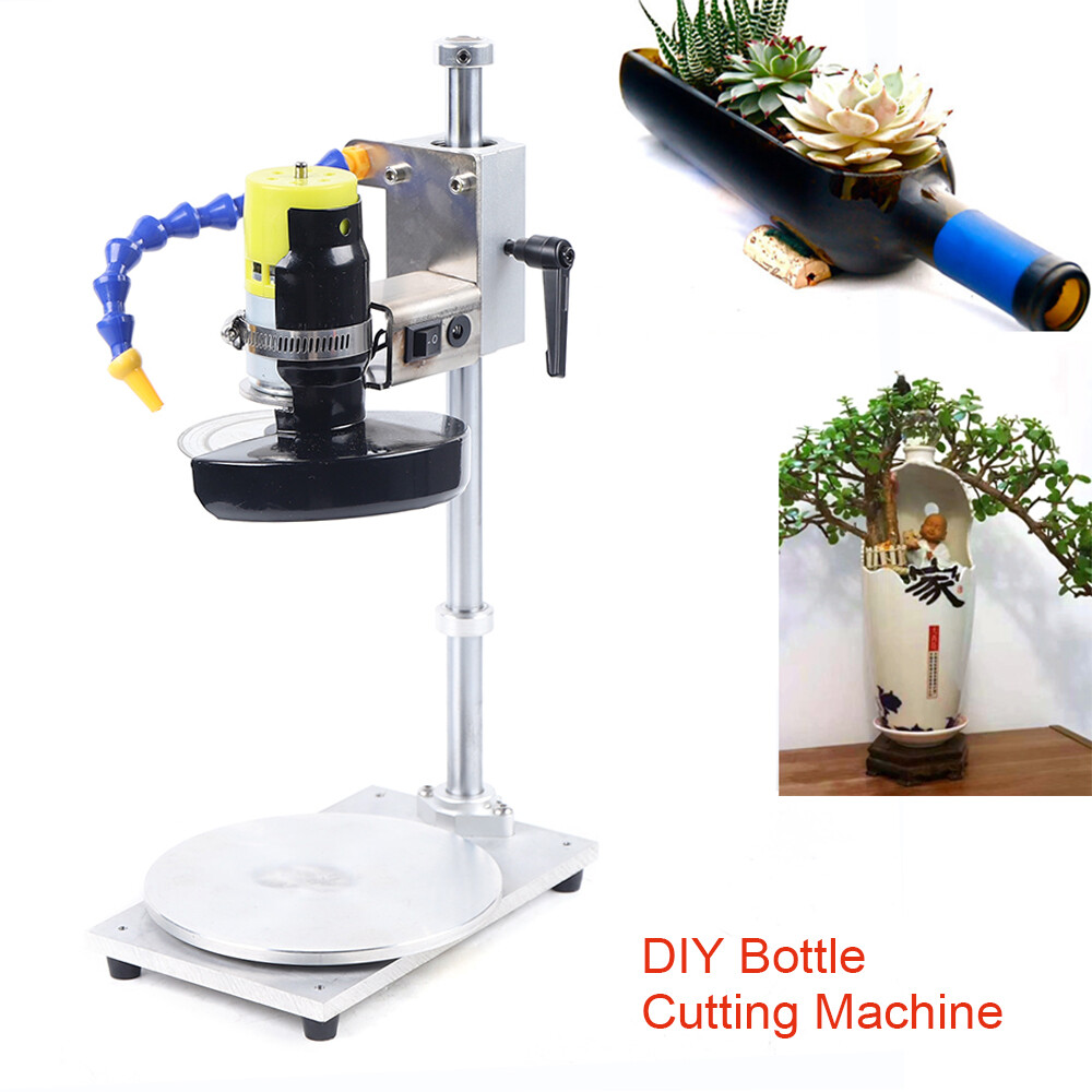 Wine Bottle Vase Cutting Machine DIY Craft Tools Kit w/ Saw Blade Home