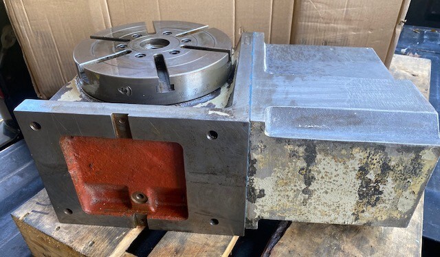 Yuasa 4th Axis Precision Turntable Model DMNC-22001 with control new in 2017