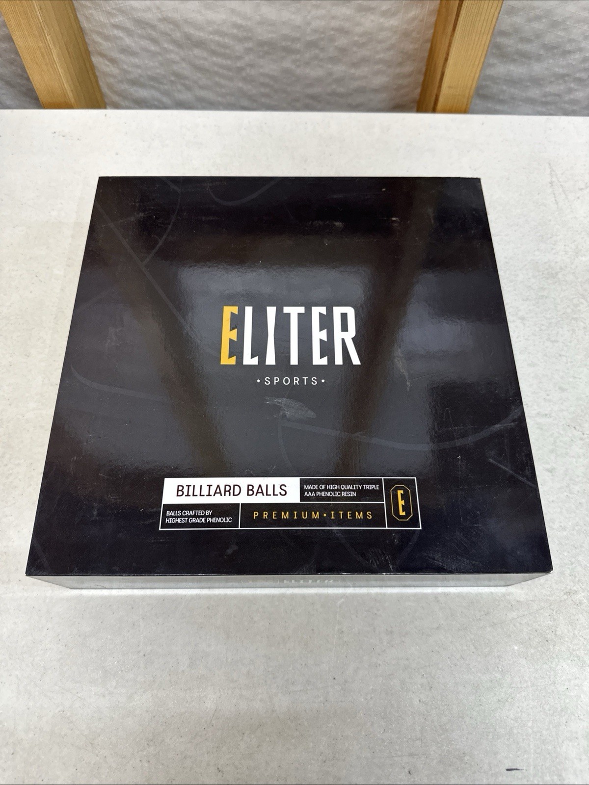 ELITER SPORTS Premium Pool Balls Made of Pure Phenolic Resin - Billiard Balls