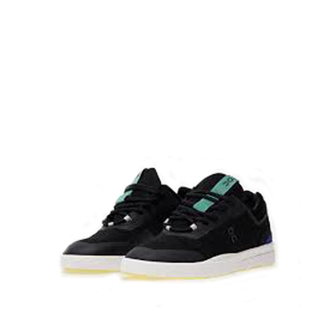 On Running THE ROGER Spin Men's Tennis Sneaker Black Indigo Size 8 New w/Box