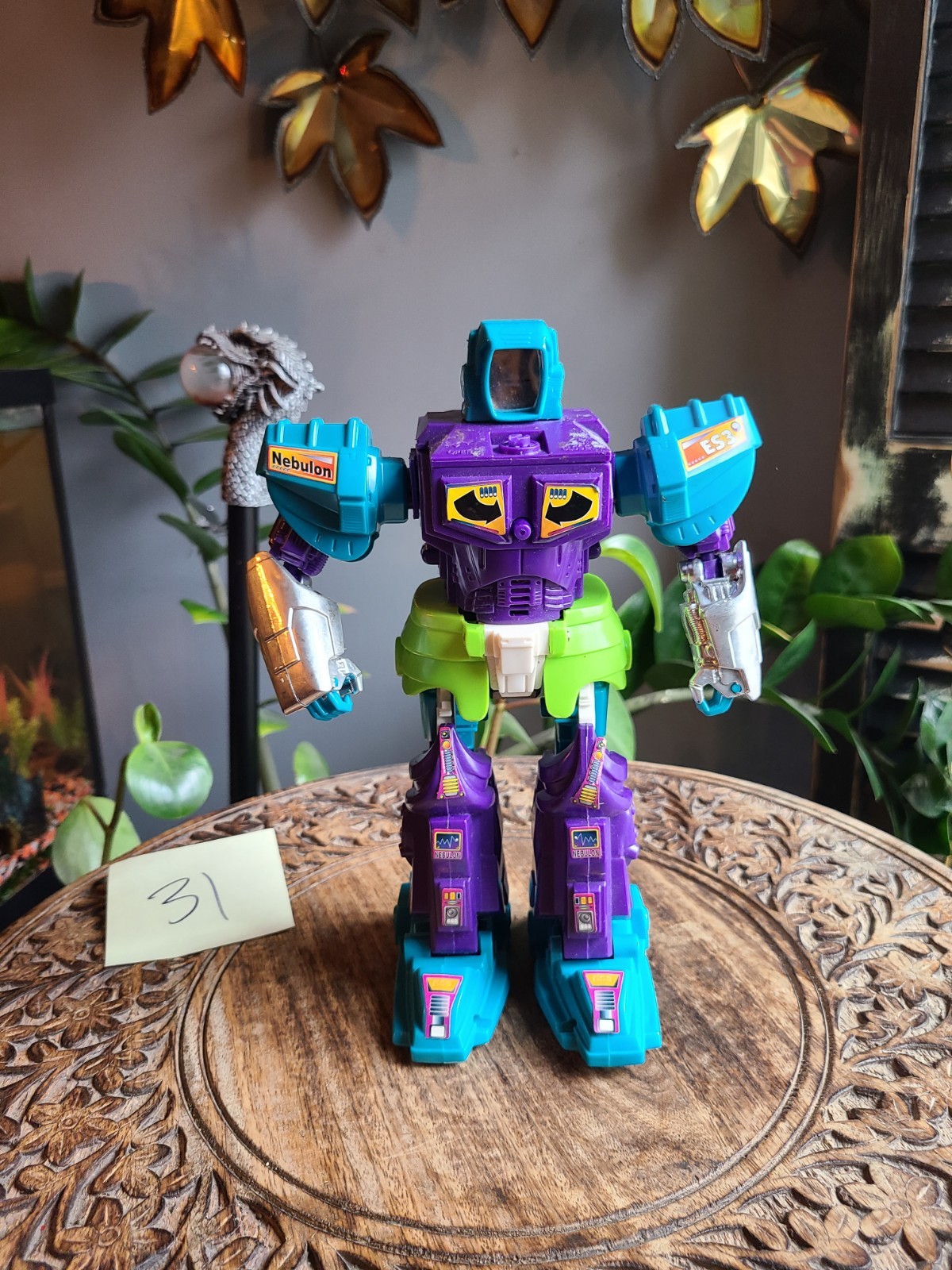 Vintage Nebulon ES3 Talking Robot Electronic Toy E S Toys Tested