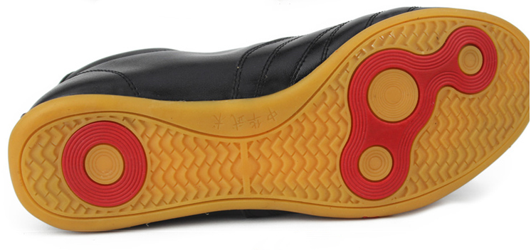 Men and women Tai Chi Wushu Kung Fu Wing Chun training soft leather shoes