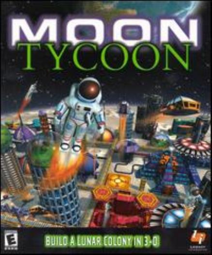 Moon Tycoon PC CD build lunar space colony ciy empires sci-fi business sim game!