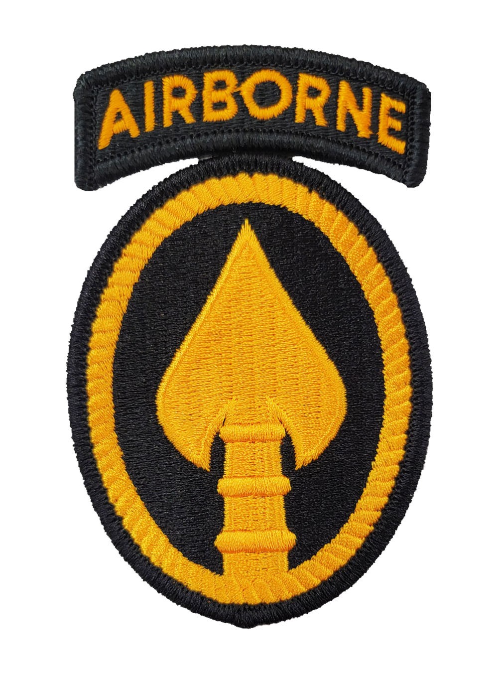 Special Operations Command Color Patch & Airborne Tab with Hook Fastener
