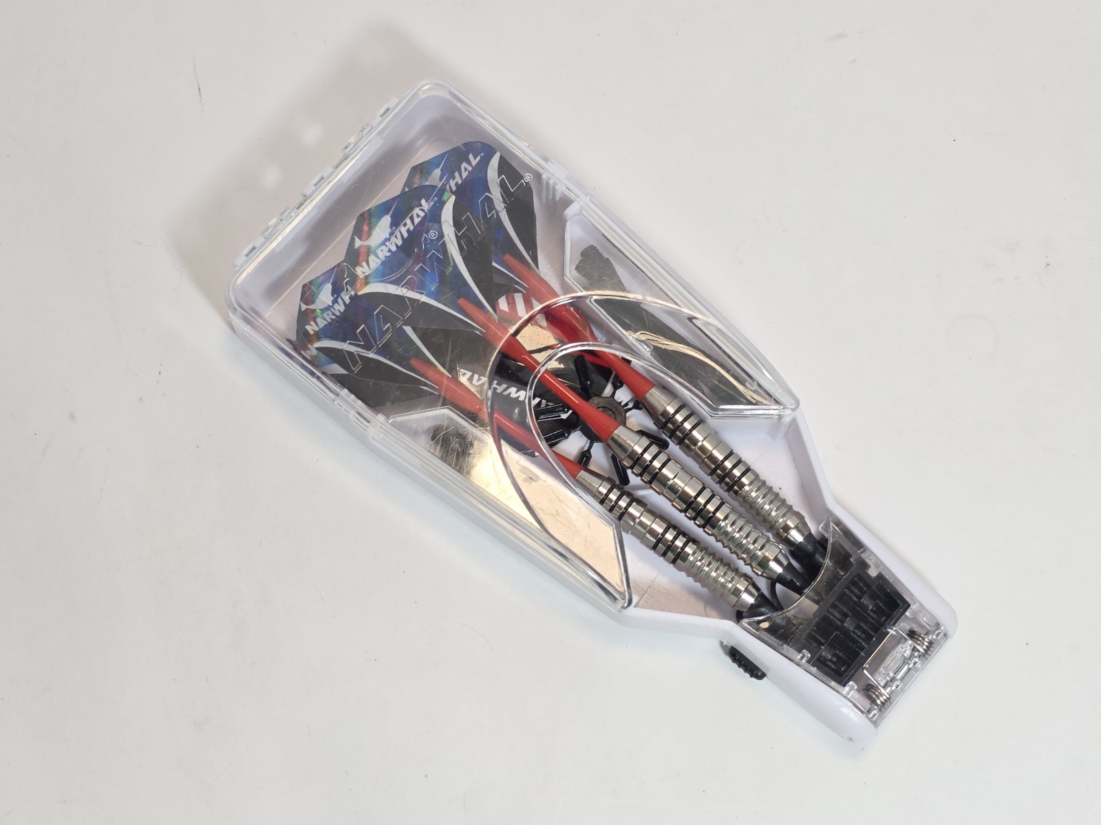 NEW Narwhal Soft Tip Dart Set of 3 metal shaft extra accessories