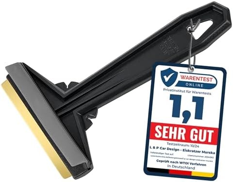 Brass Blade Ice Scraper for Car Windshield Fast Snow Removal Tool