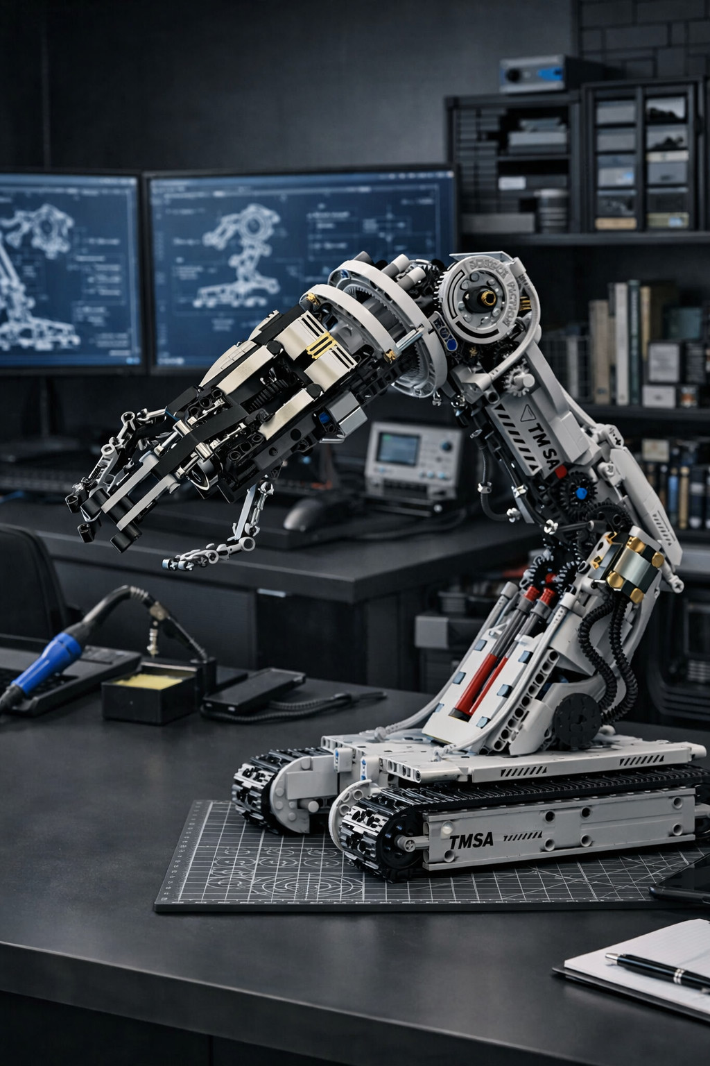 DIY Programmable  Mechanical Robotic Arm