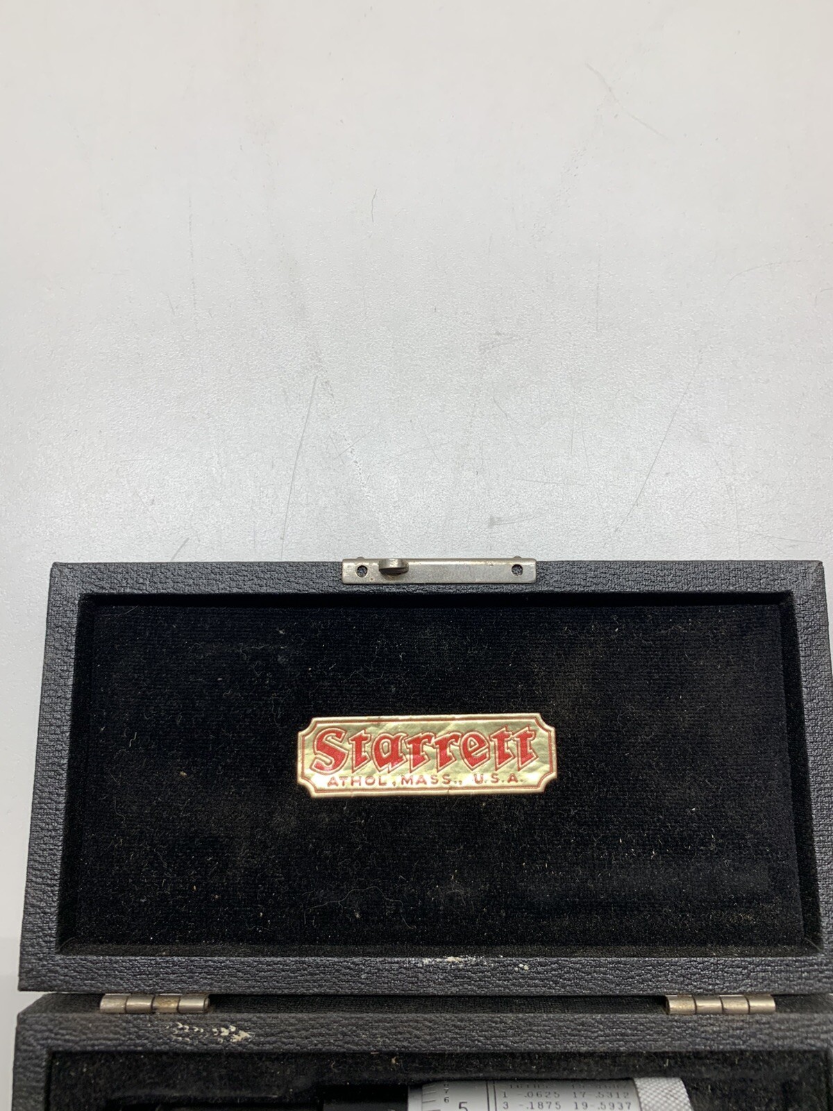 Vintage Starrett Micrometer No 211-1” Inch