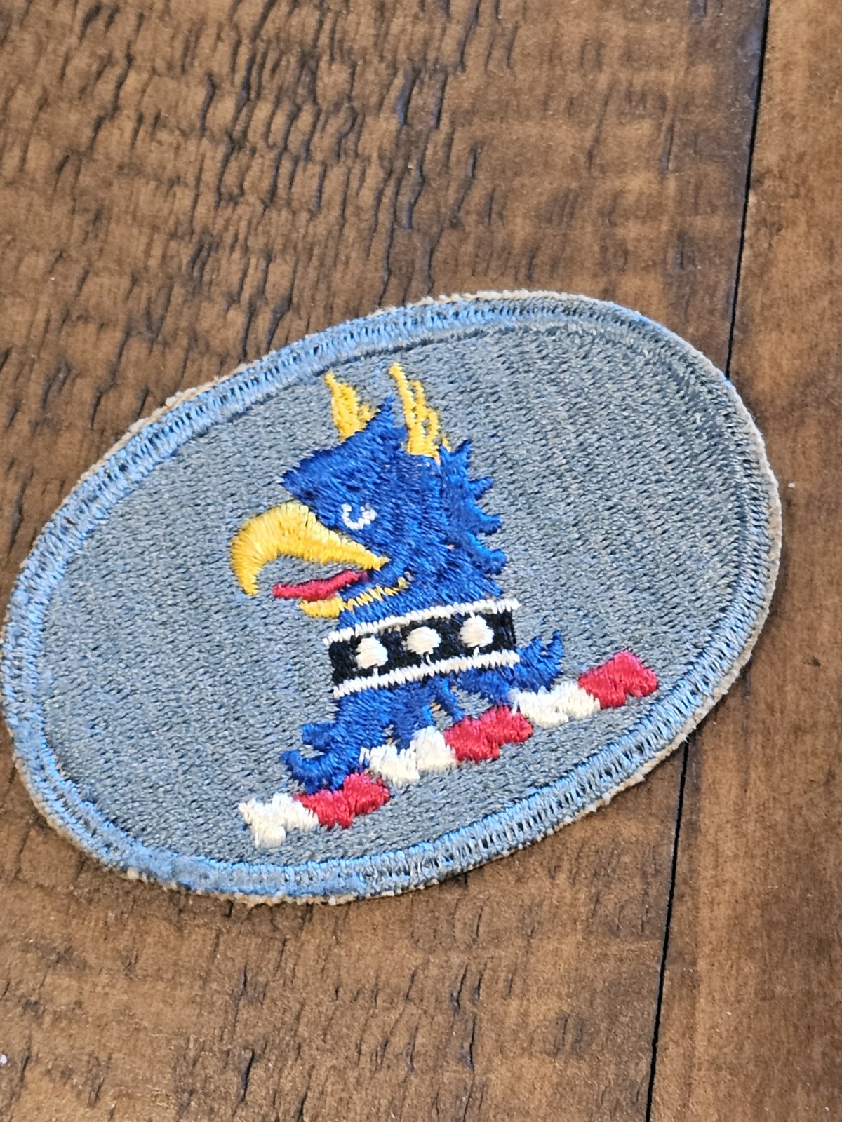 1960s 70s US Army Delaware National State Guard Cut Edge Patch L@@K!!!