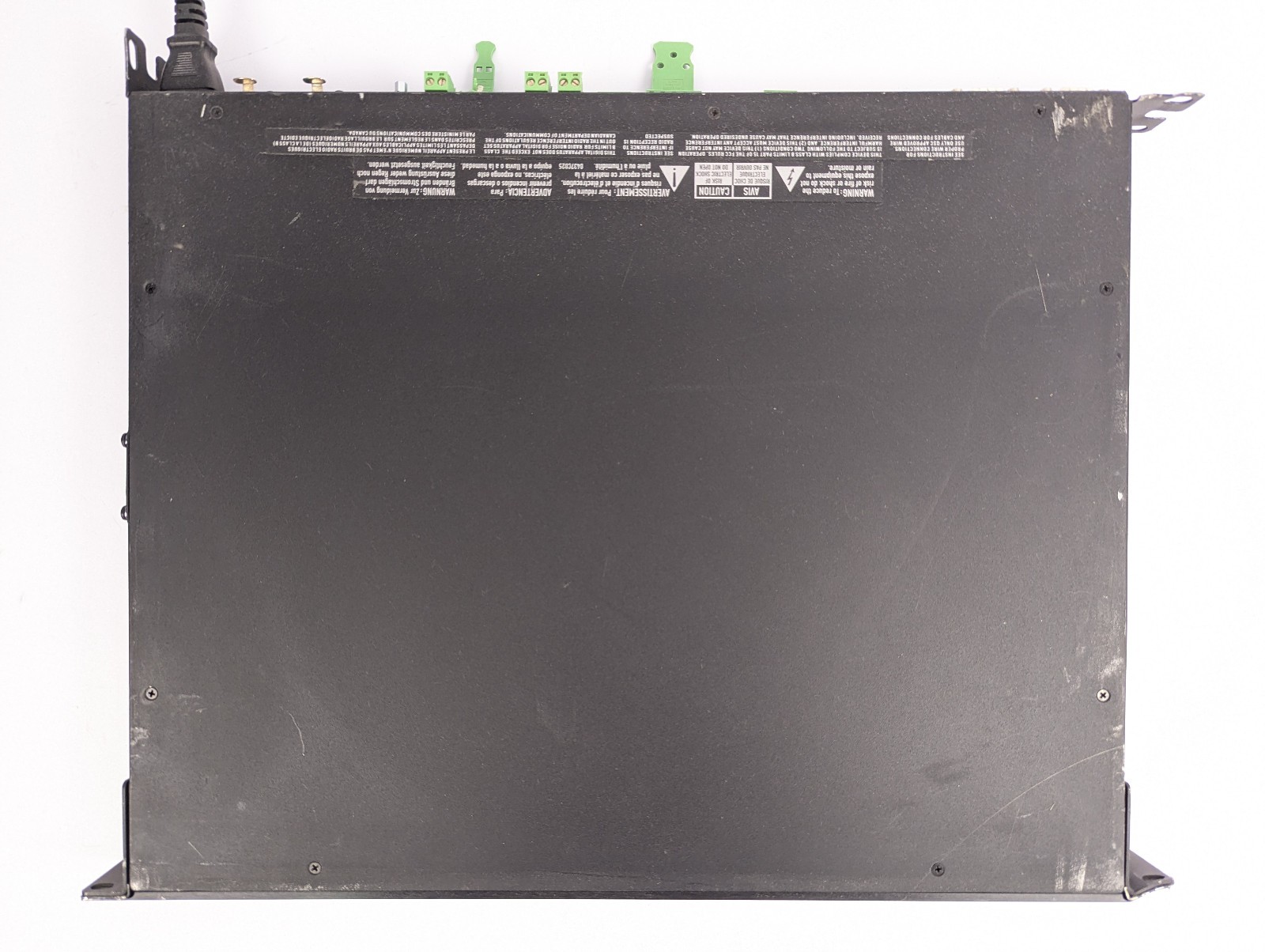 QSC Basis 922uz BASIS-922UZ Amplifier/Loudspeaker Control Processor