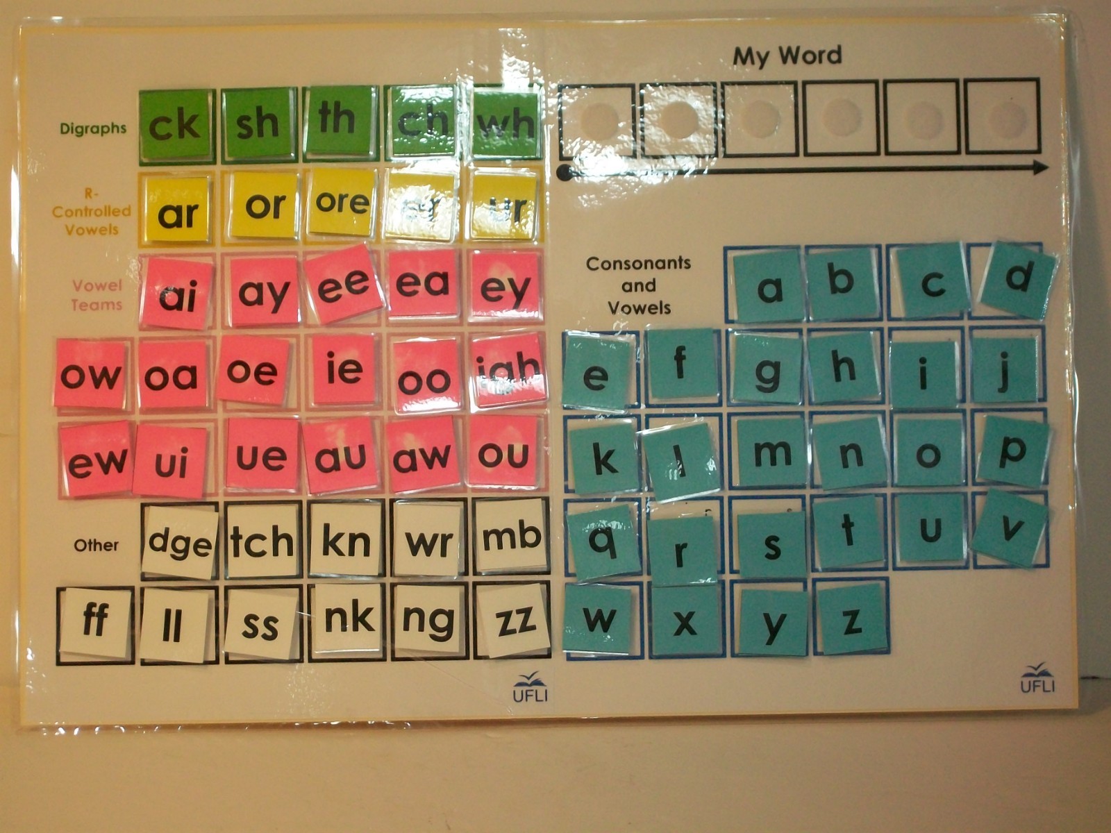 Ufli Word Work Mat
