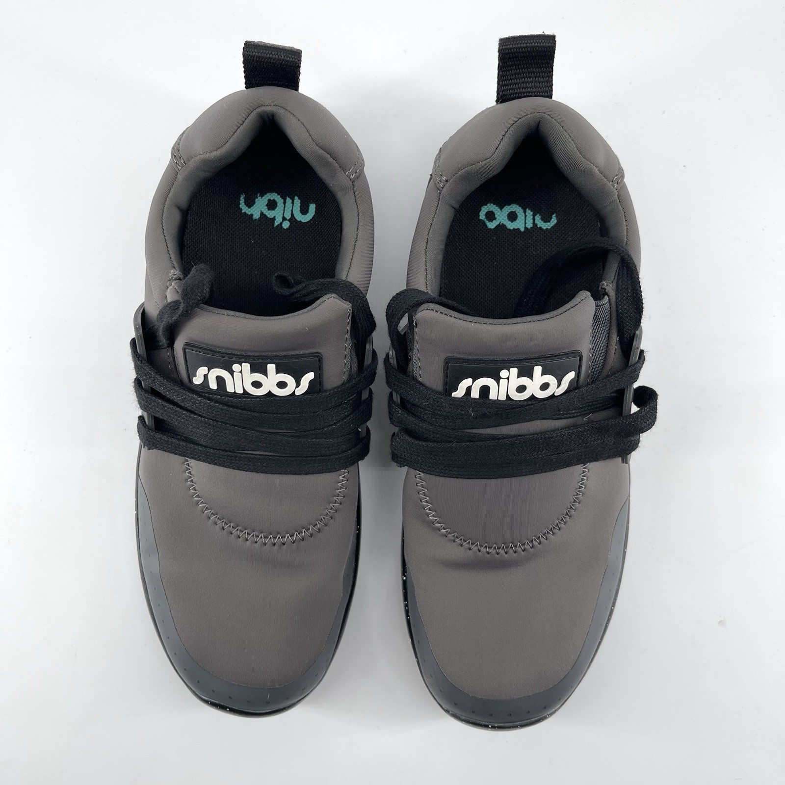 Snibbs Womens Spacecloud 2.0 Shoes Charcoal Gray Work Sneakers 7.5